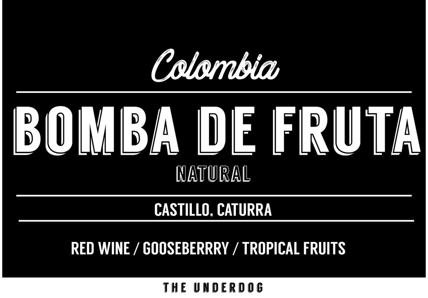 Colombia, Bomba de Fruta, 200 g