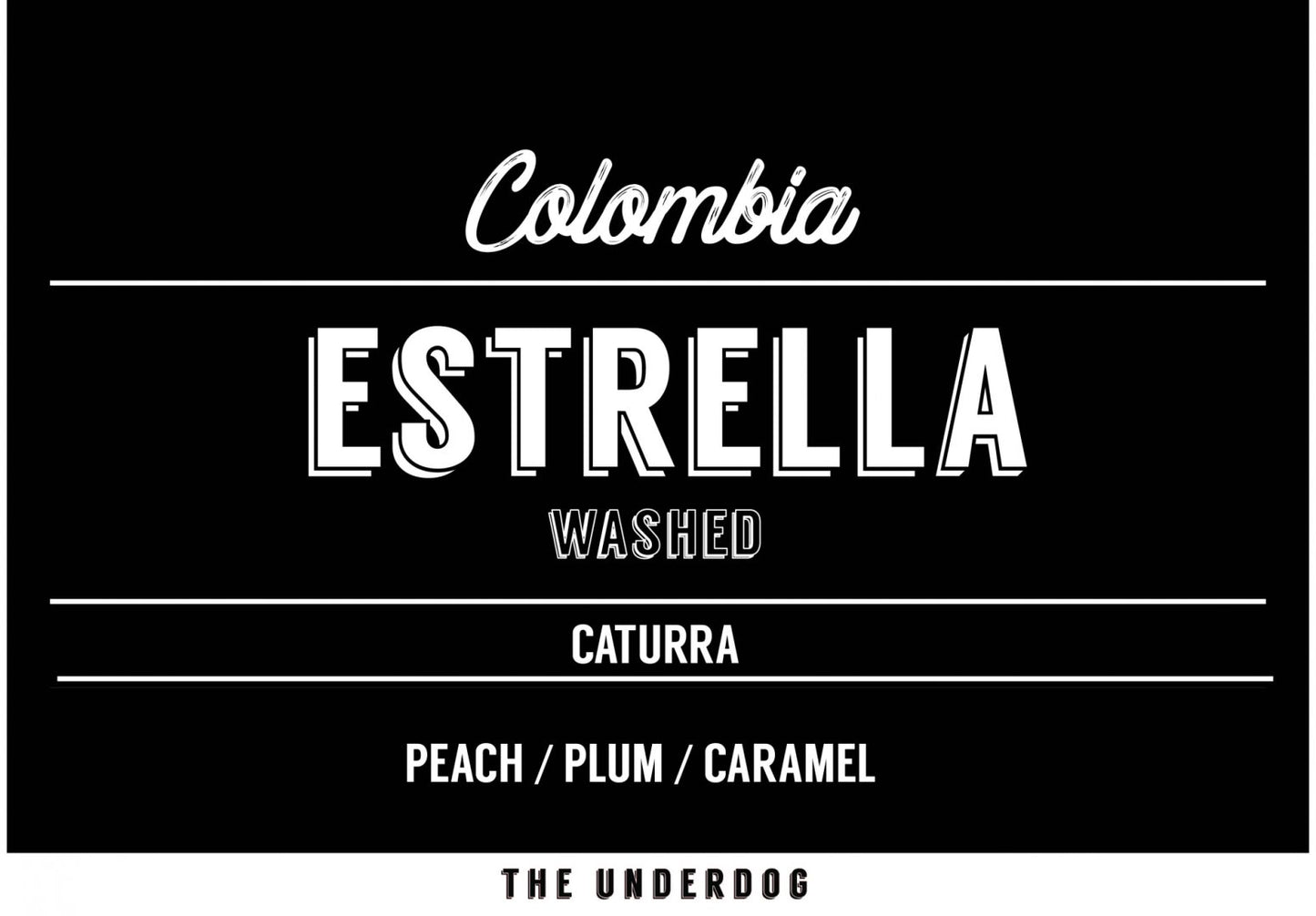 Colombia, Estrella, 200 g