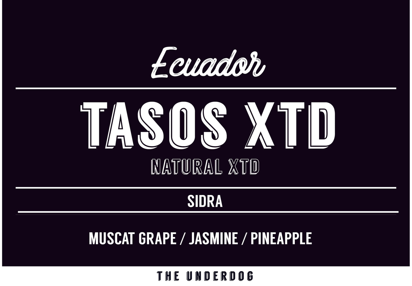 Εκουαδόρ, Finca Soledad, Tasos XTD, 100 γρ