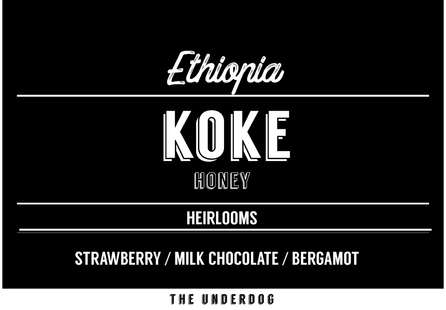 Ethiopia, Koke Honey, 200 g
